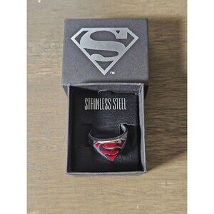 Superman Steel Ring Size 12